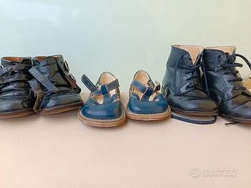 Scarpe bambino  anni ’70, Made in Italy: tre paia