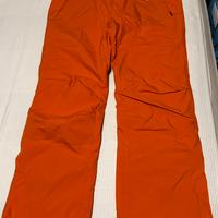 Pantaloni sci Columbia arancioni
