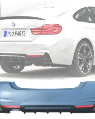 PARAURTI POSTERIORE BMW F32 F33 LOOK M PERFORMANCE