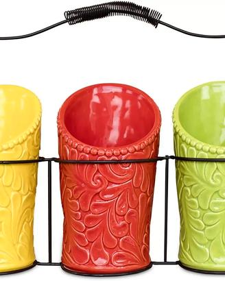 Set Utensili da Cucina in Ceramica