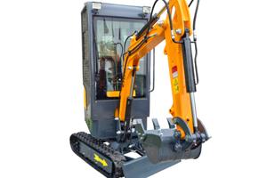 MINI ESCAVATORE ENZO HT-10H - DIESEL 7 KW, CABINAT
