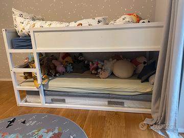 Letto Ikea Kura bianca