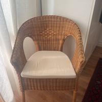 Poltroncina ikea vimini