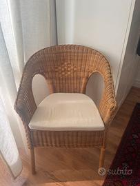 Poltroncina ikea vimini