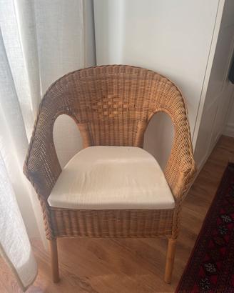Poltroncina ikea vimini