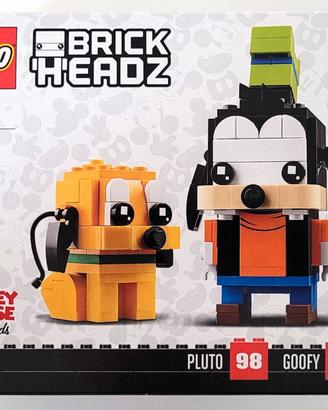 LEGO BrickHeadz 40378 Goofy & Pluto nuovo 10/10