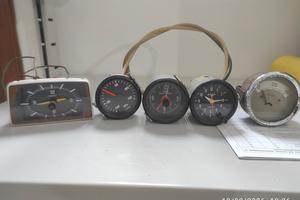 Lotto strumenti auto d'epoca VDO Jaeger e Metron 