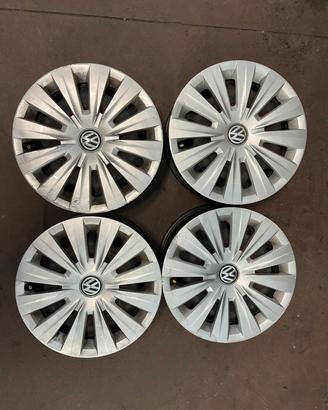 4 cerchi 15 originali Volkswagen Golf 5 6 7 8 Cadd