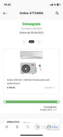 Climatizzatore nuovo 12.000 btu Ariston wi-fi