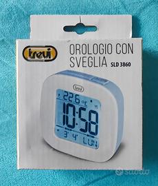 Orologio con sveglia e termometro nuova