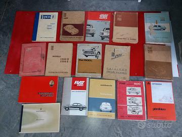 Libretti uso manutenzioni parti ricamb lancia fiat