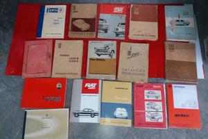 Libretti uso manutenzioni parti ricamb lancia fiat