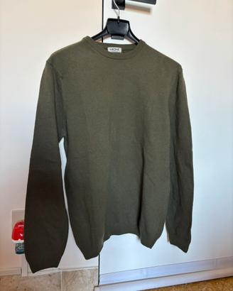Maglione Leone made in italy verde