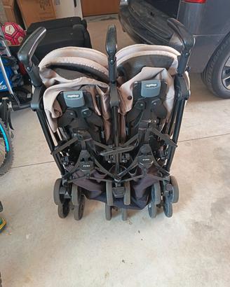 Passeggino gemellare Peg Perego
