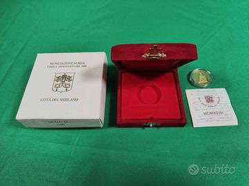 Moneta d'oro Vaticano Giubileo Karol Józef Wojtyła