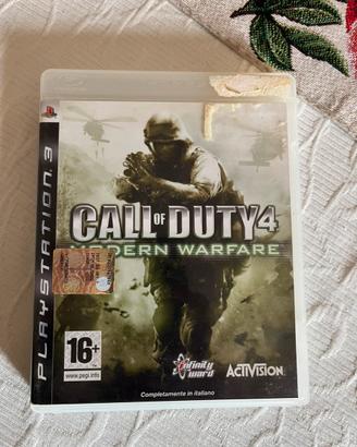 Call of duty 4 modern warfare ps3 playstation 3
