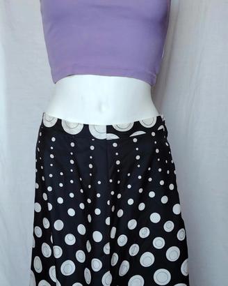 gonna Longuette stile vintage poise Tg 42 M