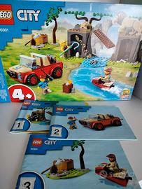Lego 60301 Savana  Fuoristrada di soccorso animale