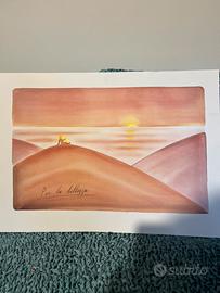 Poster acquarello Folon