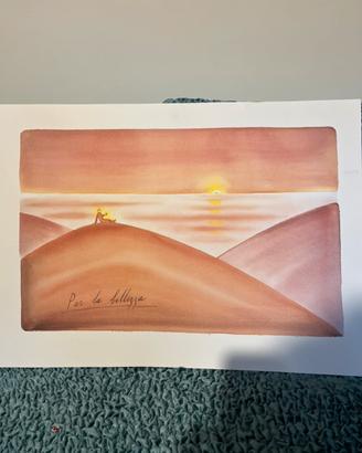 Poster acquarello Folon
