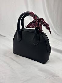 borsetta con foulard e tracolla