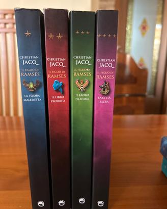 Libri di Jacq collana Il figlio di Ramses