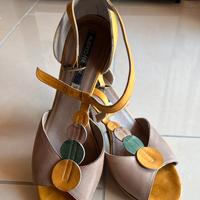 Sandali in pelle Alberto Fermani