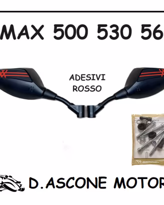 Specchietti a Manubrio Tmax 500 530 560 ADESISI RO