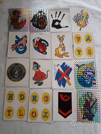 ADESIVI PANINI STICKERS lotto 16 pz