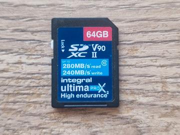Integral SDXC Ultima Pro X2 64GB UHS-II V90