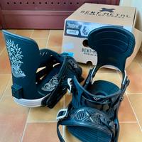 Attacchi snowboard tg L bent metal