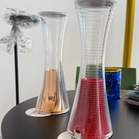 Artemide lampada da tavolo usb rossa led