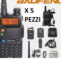 X5 RADIO RICETRASMITTENTE BAOFENG UV-5R NUOVE