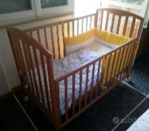 Lettino Pali con fasciatoio