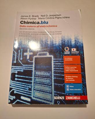 Libro "Chimica blu - Da materia a elettrochimica"
