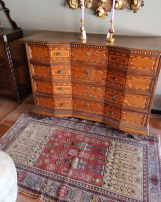 Cassettone lombardo originale metà '700
