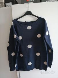 Maglia donna colore blu