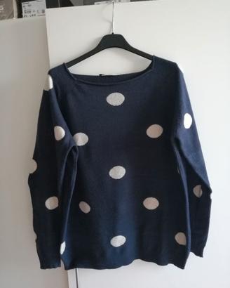 Maglia donna colore blu