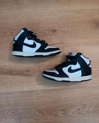 Nike Dunk High Panda-Taglia 38.5