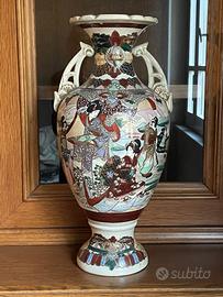Vaso Giapponese Satsuma anni 50/60 cm 46