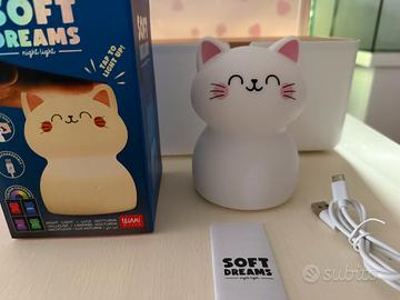 Luce  gatto morbida notte bambini