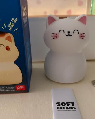 Luce  gatto morbida notte bambini