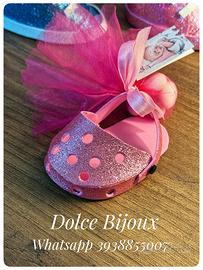 Bomboniera sacchetto nascita battesimo particolare