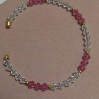 bracciale Swarovski oro 750 e cristalli
