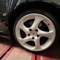 Cerchi 4s porsche+ gomme nuove m+s