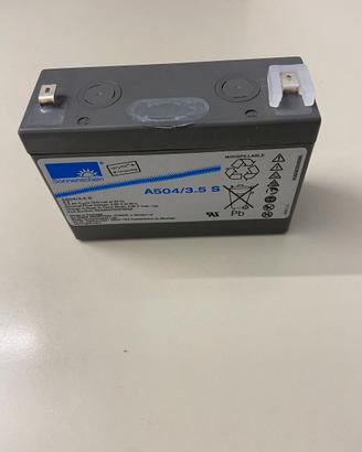 batteria al piombo 4v 3,5a  SONNENSHEIN A504/3,5S