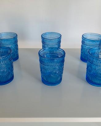 Bicchieri blu