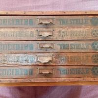 Cassettiera cucirino vintage