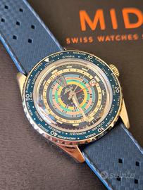 Mido Ocean Star Decompression Worldtimer 