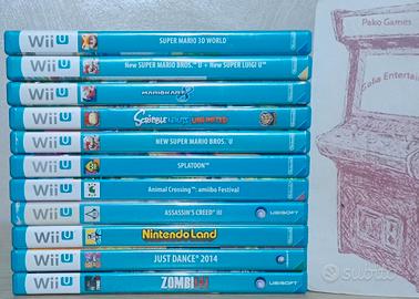 Lotto 11 Giochi Nintendo WiiU 